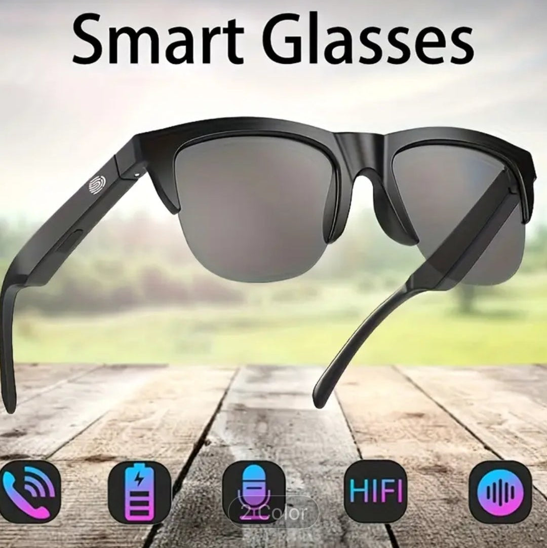 Lentes inteligentes inalambricos escucha tu música y recibe tus llamadas
