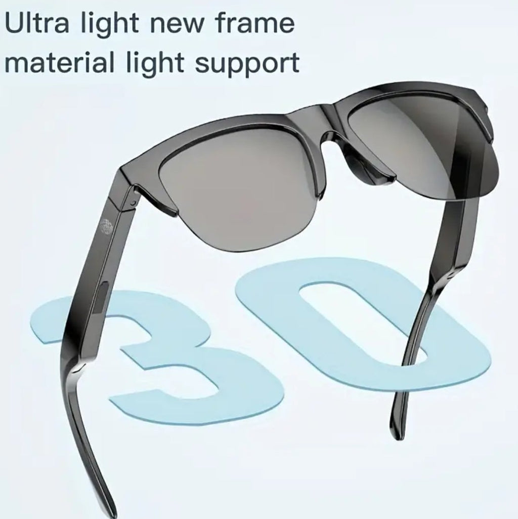 Lentes inteligentes inalambricos escucha tu música y recibe tus llamadas