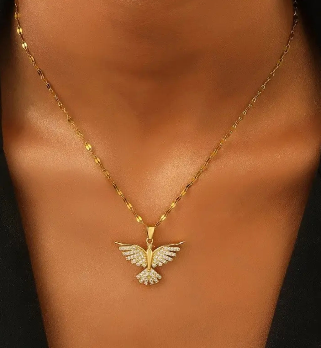 Collar en forma de fénix