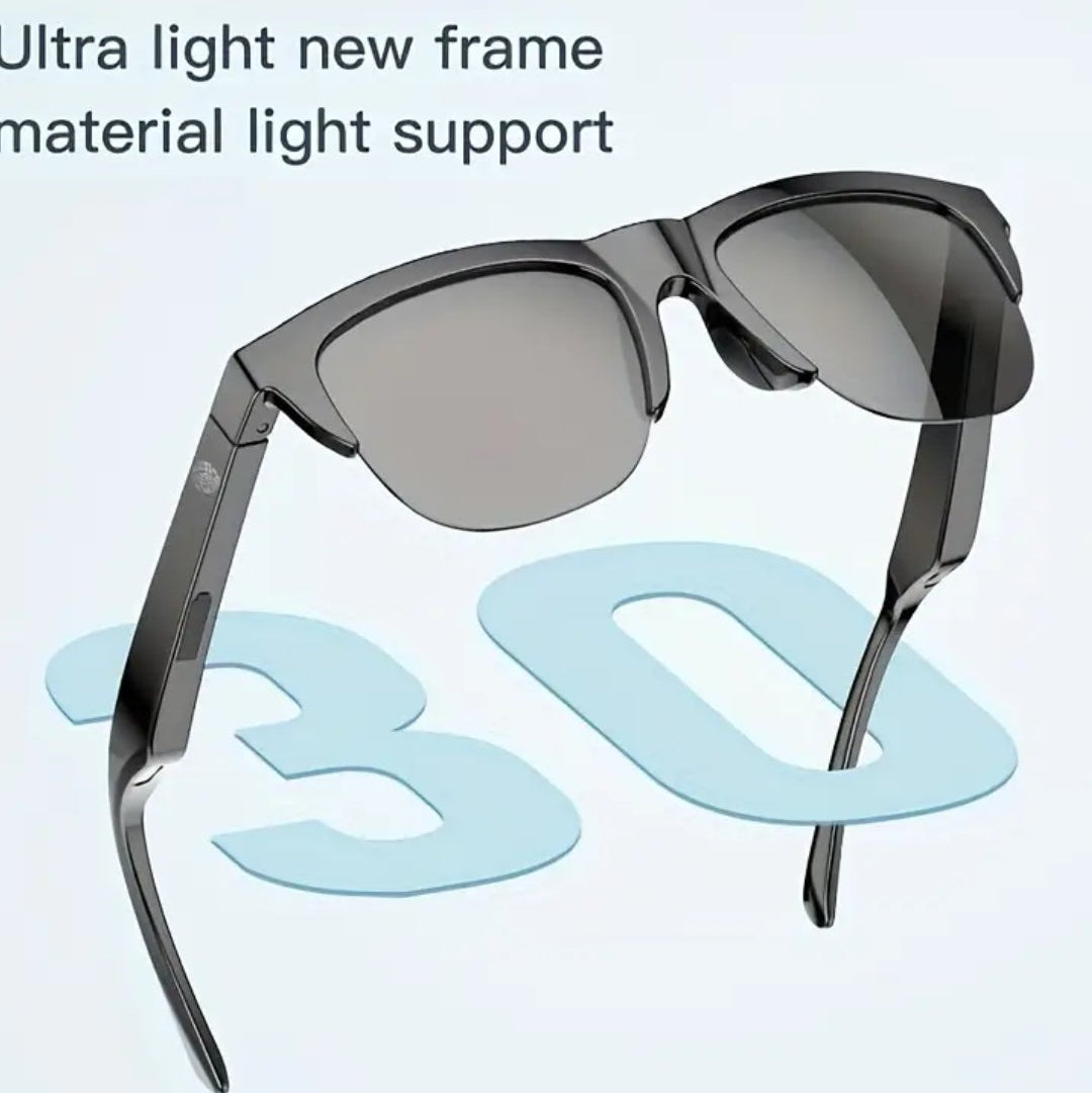 Lentes inteligentes inalambricos escucha tu música y recibe tus llamadas